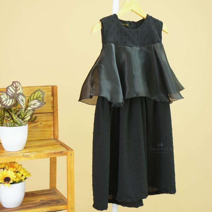 Gambar Arsy Dress by Saoirse's- Gaun organza anak perempuan - Hitam, S dari Saoirse's Store ID undefined Tokopedia