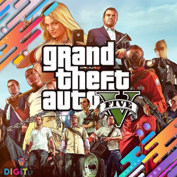 Gambar Grand Theft Auto V (GTA 5) Premium Edition PC - Online Original dari BABY radek undefined Tokopedia