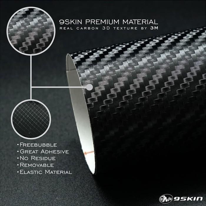 Gambar Sticker Cover Kunci Remote Wuling Air EV Car Key - Black Carbon dari warung.komplit undefined Tokopedia