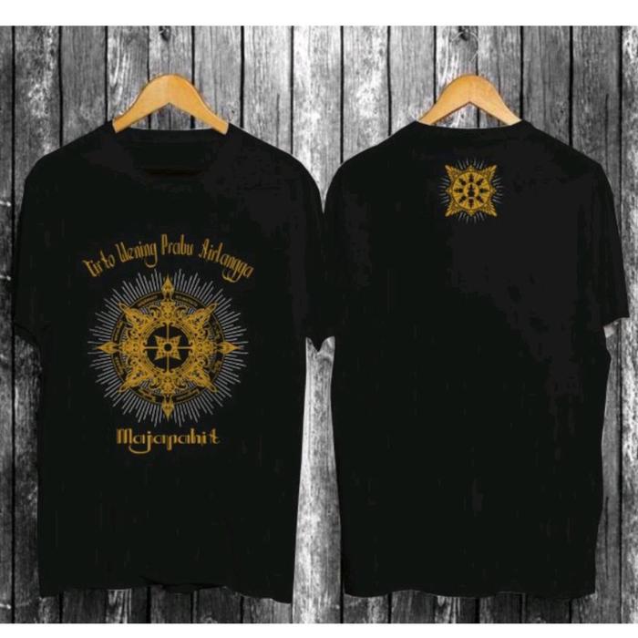 Gambar KAOS MAJAPAHIT A2/KAOS TIRTO WENING/KAOS JAWA KULTUR/KAOS JAVA - Hitam, M dari Damian Corner undefined Tokopedia