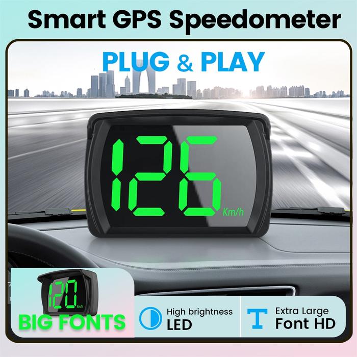 Gambar HUD Digital Speedometer Head Up Display Car Electronics Accessories dari storeridhoo undefined Tokopedia