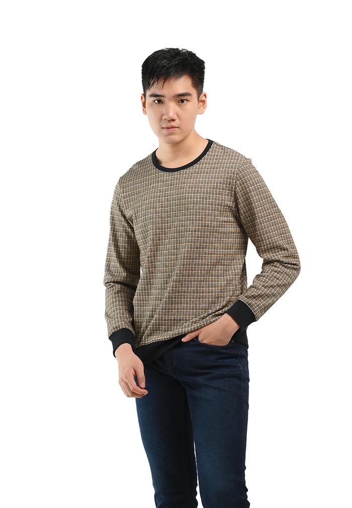 Gambar MANZONE Sweater Pria MZY-PATRICK - BROWN - BROWN, S dari Manzone Store undefined Tokopedia