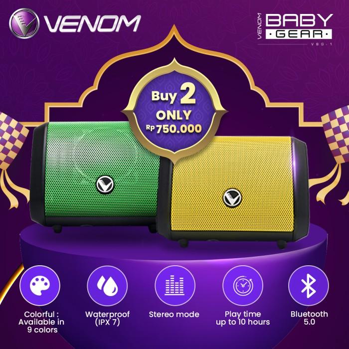 Gambar SALE GERCEP!!! Venom 2 Speaker Baby Gear Wireless VBG1 Paket PROMO dari Ctiker Shop undefined Tokopedia