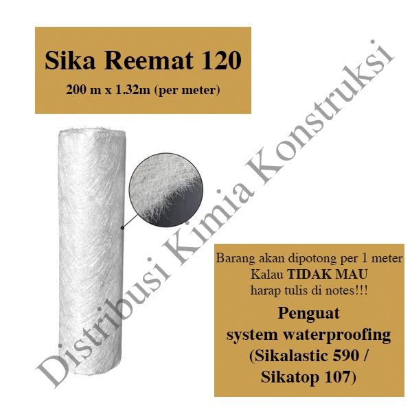 Gambar Sika Reemat 120 Serat Fiber Waterproofing Fiberglass Matt 1x1.32m dari Multi Grosir Jaya undefined Tokopedia