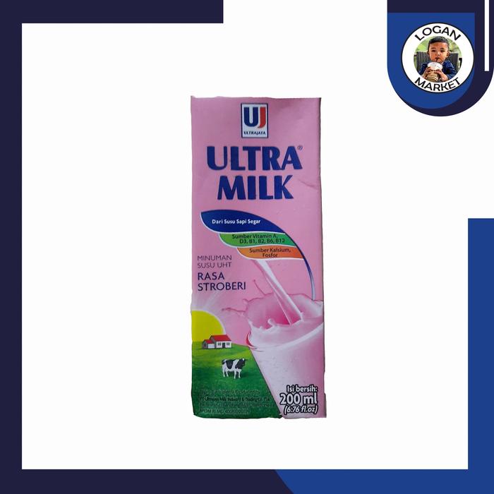 Gambar [per piece] Ultra Milk Ultramilk Susu 200 ml | per satuan - Coklat dari Logan Market undefined 5 Tokopedia