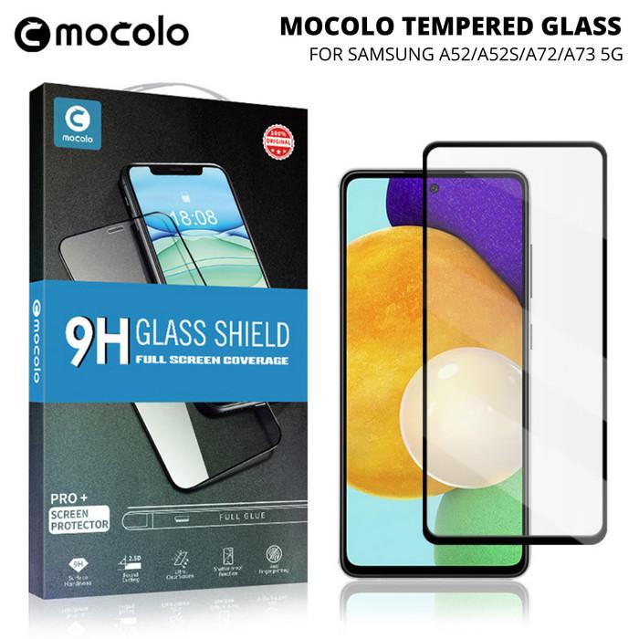 Mocolo Tempered Glass Samsung Galaxy A52 A52S A72 A73 5G Anti Gores A52,  Depan