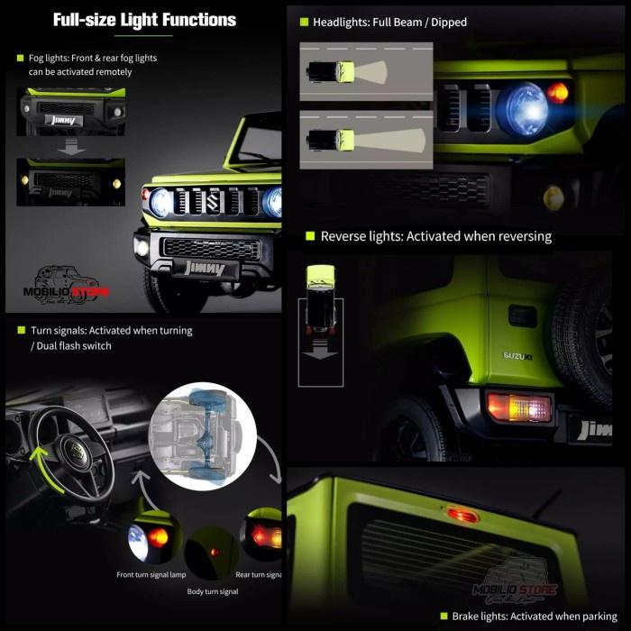 Jual FMS RC 1 12 Jimny Sierra Licensed Suzuki Super Realistic Model