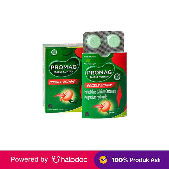 Gambar Promag Double Action 6 Tablet Kunyah dari Apotek TBS Bandung undefined Tokopedia