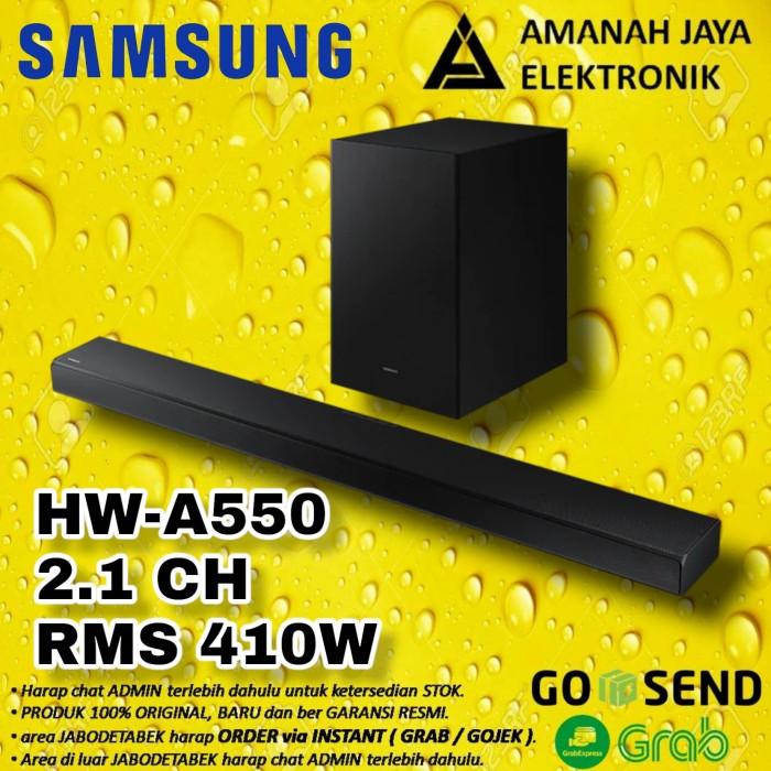 Jual SAMSUNG SOUNDBAR HW-A550 Ch 410 Watt HWA550 HW-A550 serie