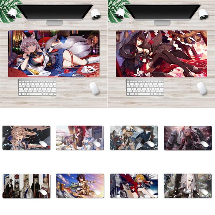 Gambar H&L Computer Accessories Mouse Pad Azur Lane Keyboard Non-Slip Mat dari angga73737 undefined Tokopedia