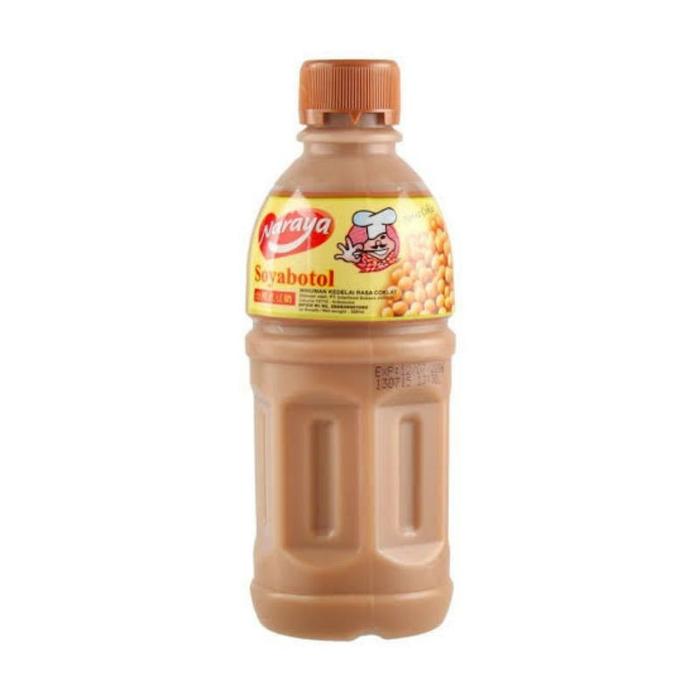Gambar Naraya Soya Botol / Soy Milk / Sari Susu Kedelai 320 ml - Coklat dari DEMSHOP.ID undefined Tokopedia