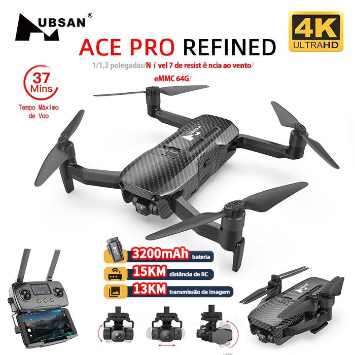Gambar Hubsan ACE PRO Refined Drone With 4K HD Camera 15KM WIFI 3-axis dari sarstore1 undefined Tokopedia