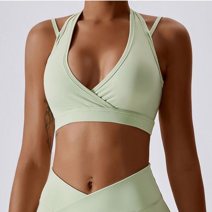 Gambar AIRWIN - SHELLY SPORTS BRA or SHORT - Olahraga Yoga Workout Gym - MINT BRA, S dari Airwin Sportswear undefined Tokopedia