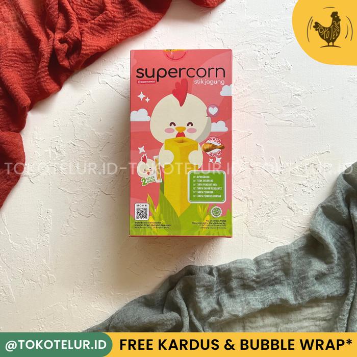 Gambar SUPER CORN - Stik Jagung Cemilan Snack SuperCorn Sehat Anak Bayi HALAL - Ayam dari TokTel ID undefined Tokopedia