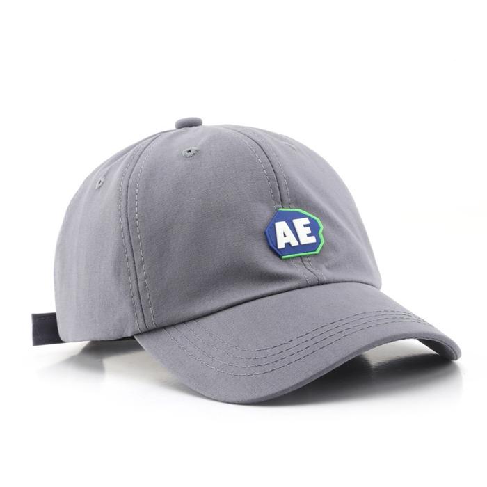 Gambar NEXTSTOP-178 Topi Baseball Unisex Cap Bordir AE Casual Hat - Gray dari readost undefined Tokopedia