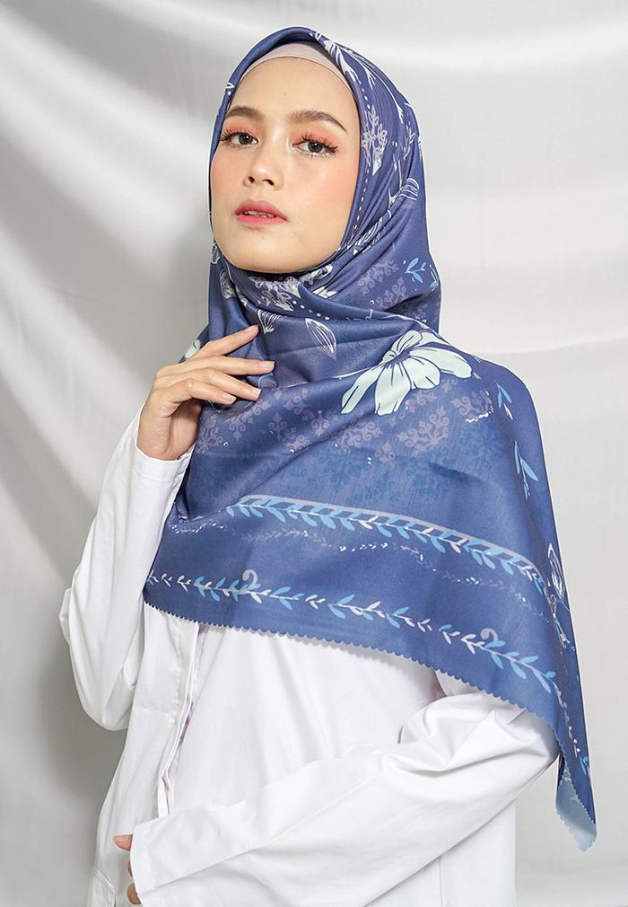 Gambar WK005 LP28E kerudung segi empat voal Antalya Series navy dari THIRD DAY undefined Tokopedia