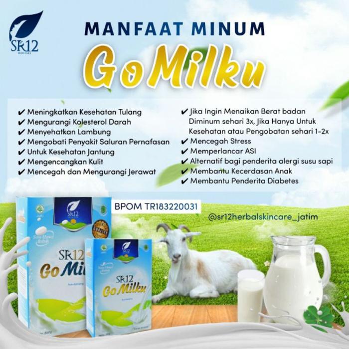 Gambar TERLARIS SUSU KAMBING ETAWA ASLIGO MILKU SR12 / SUSU KESEHATAN / dari Gerai Athar undefined Tokopedia