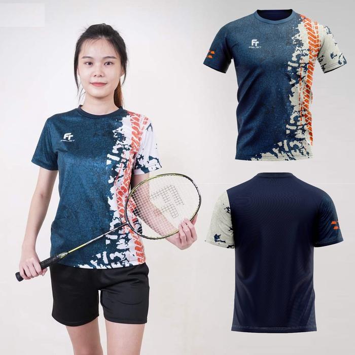 Gambar Kaos Baju Jersey Badminton Merk Felet Motif Graphic Tee Original dari Talita Freya undefined Tokopedia