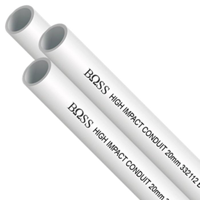 Gambar Pipa Conduit Boss / Pipa Listrik Boss / Pipa Boss 20Mm - Putih dari B Doel undefined Tokopedia