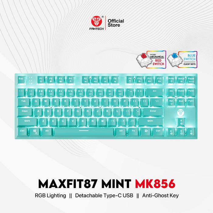 Gambar FANTECH Keyboard MAXPOWER MK856 Maxfit 87 Mechanical Keyboard Gaming - RedSwitch dari Carbon Official Store undefined Tokopedia