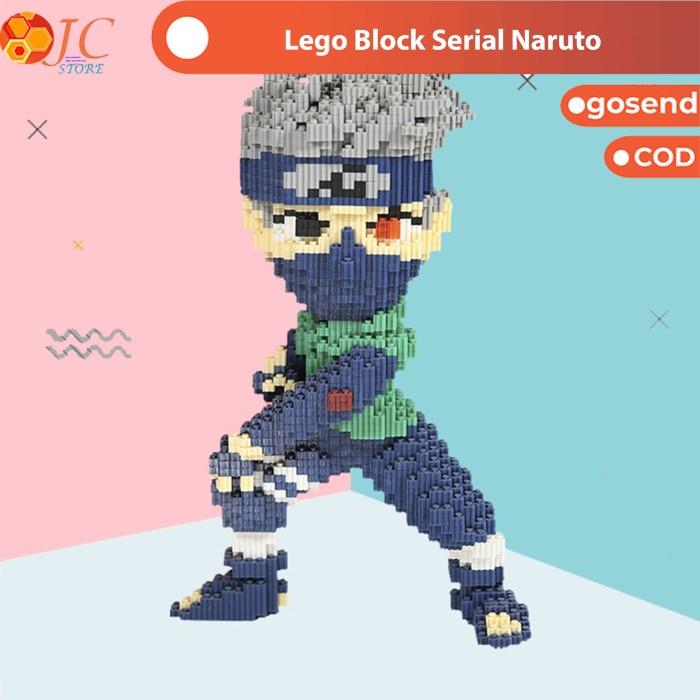 Gambar Lego Block Seri Naruto Bricks Education Nano Block / Mainan Balok 3D - Kakashi dari jcstore988 undefined Tokopedia