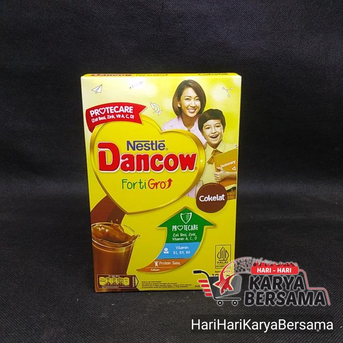 Gambar SUSU BUBUK DANCOW FORTIGRO COKLAT 195GR dari HariHariKaryaBersama undefined Tokopedia