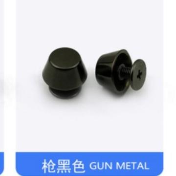 Gambar Kaki Tas - Aksesoris Tas Bag Foot Buckle 6577 - Gun Metal dari Kander MetaI Accessories undefined Tokopedia