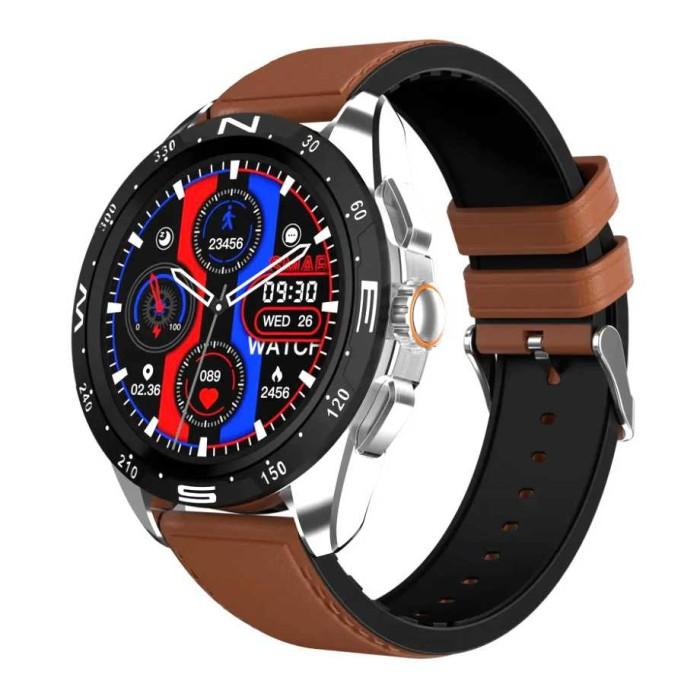 Gambar Smartwatch Sport Heart Rate Blood Oxygen SKMEI H6MAX - Hitam, Kulit dari Skmei Official Btn undefined Tokopedia