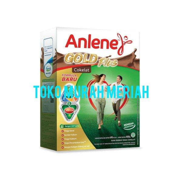 Gambar ANLENE SUSU BUBUK GOLD COKLAT BOX 650G dari NECCHAtokostore undefined Tokopedia