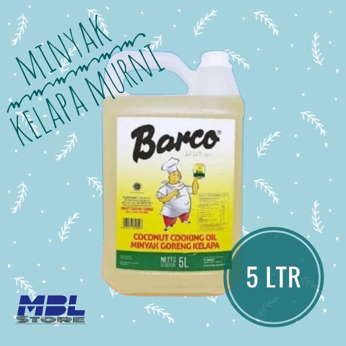 Gambar Minyak Goreng Kelapa Barco 5 Liter Jerigen - 5 liter dari MBL Store New undefined Tokopedia