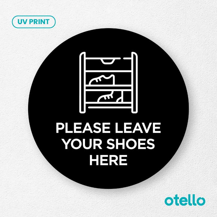 Gambar Check In / Check Out Signage Board Akrilik Tempel Dinding Papan - Bulat Hitam, 15 cm dari Otello Studio undefined Tokopedia