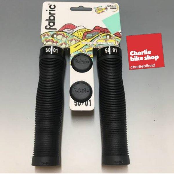 Jual Lock on Hand Grip FABRIC MAGIC GRIP BLACK mushroom textures