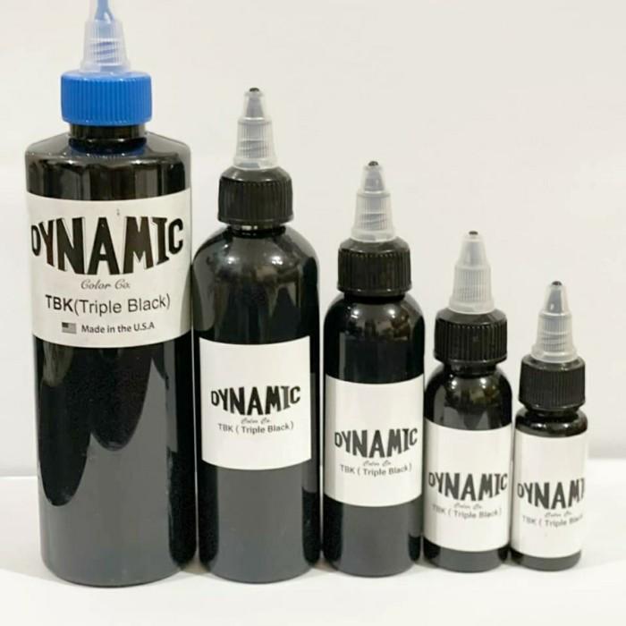 Gambar TINTA TATTOO BLACK DYNAMIC TBK ( TRIPLE BLACK ) 1/2oz - 8oz dari Grosir Stationery undefined Tokopedia