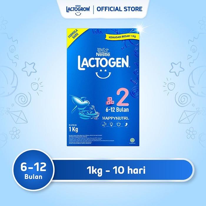 Gambar Jual NESTLE LACTOGEN 2 SUSU FORMULA 6-12 BULAN 1 BOX 1KG Limited dari amaraa. undefined Tokopedia