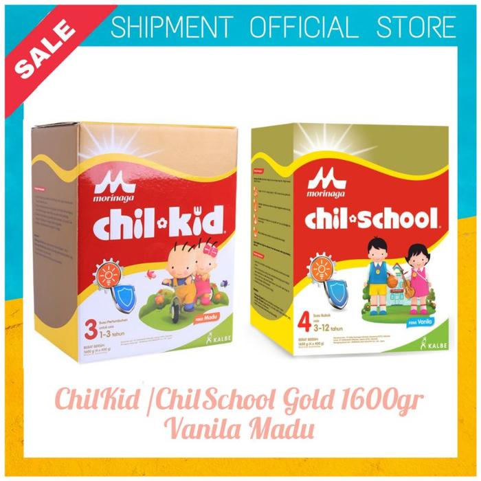 Gambar CHIL KID REGULER GOLD CHILS CHOOL 1600 gr Vanilla Madu Chilkid dari amaraa. undefined Tokopedia