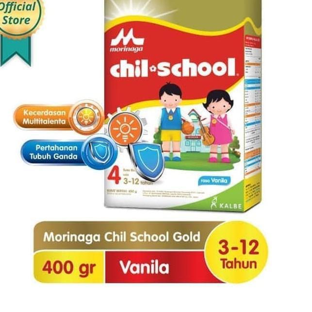 Gambar BARU!! Morinaga Chil School Vanila 400 gr Susu Formula Anak Hwy-534 dari kanayaaa_ undefined Tokopedia