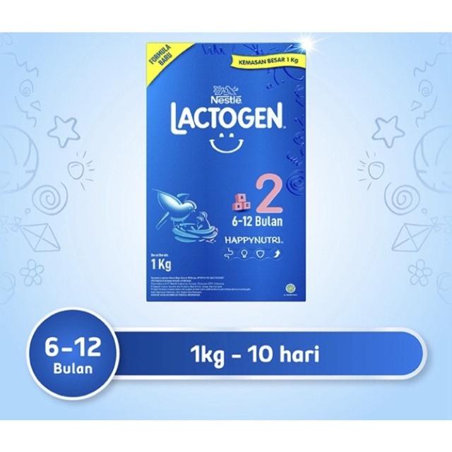 Gambar Lactogen 2 Susu Formula 6-12 Bulan Box 1kg 1000gr 1000g Berkualitas dari dewindra1035 undefined Tokopedia