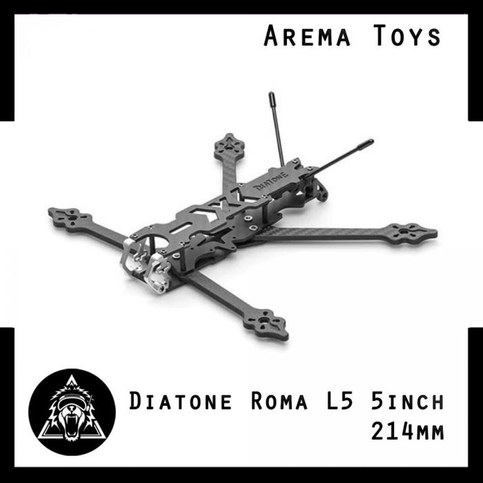 Gambar Diatone Roma L5 5inch 214mm LR Long Range Carbon Frame Kit 5 inch dari Arema Toys undefined Tokopedia