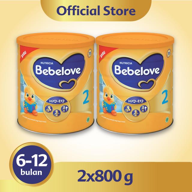 Gambar Jual Bebelove 2 Susu Formula Bayi Bubuk 800 gr x 2 Murah dari pradita012 undefined Tokopedia