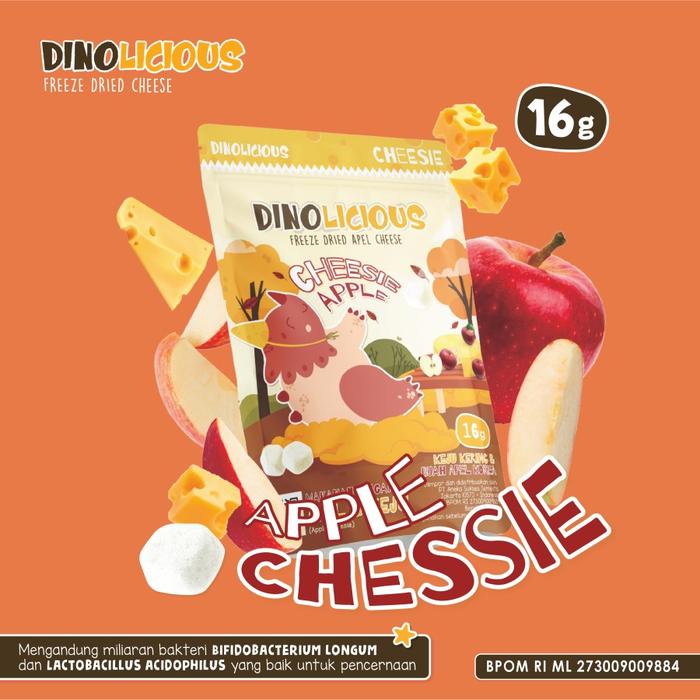 Gambar Dinolicious Cheesie - Cheese & Fruit Cube | Snack Bayi - BANANA dari Chubby Baby Jakarta undefined 5 Tokopedia