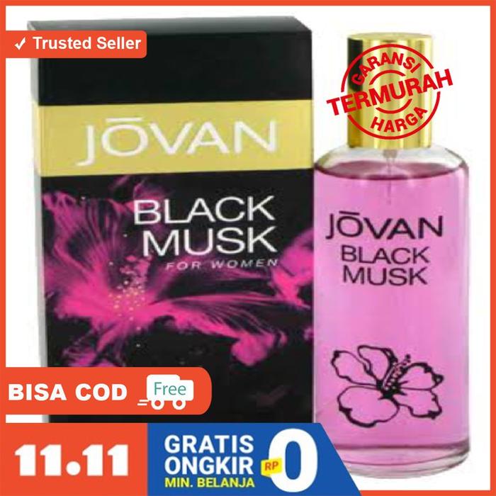 Promo Original Parfum Jovan Black Musk Women 96ml Edc Terbaru Murah