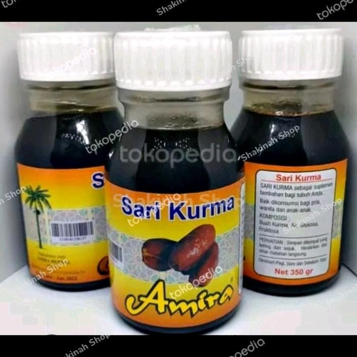 Gambar Sari Kurma Amira 350mL ORIGINAL untuk stamina dan daya tahan tubuh dari lesti farikhah undefined Tokopedia