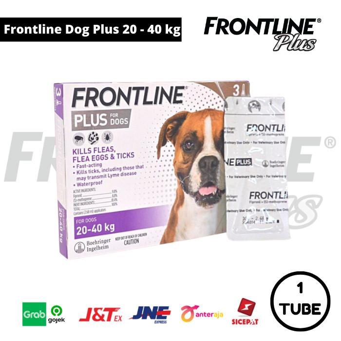Frontline Plus For Dog 20-40kg Obat Kutu Anjing 1pcs