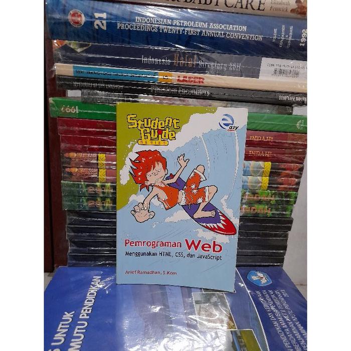 Gambar ORIGINAL BUKU Pemrograman Web Menggunakan HTML CSS Dan JavaScript By dari salma storea undefined Tokopedia