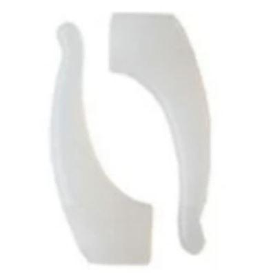 Gambar Karet Penahan Kacamata model L PREMIUM QUALITY Lembut Ringan Anti Slip - Clear dari KingShopie undefined Tokopedia