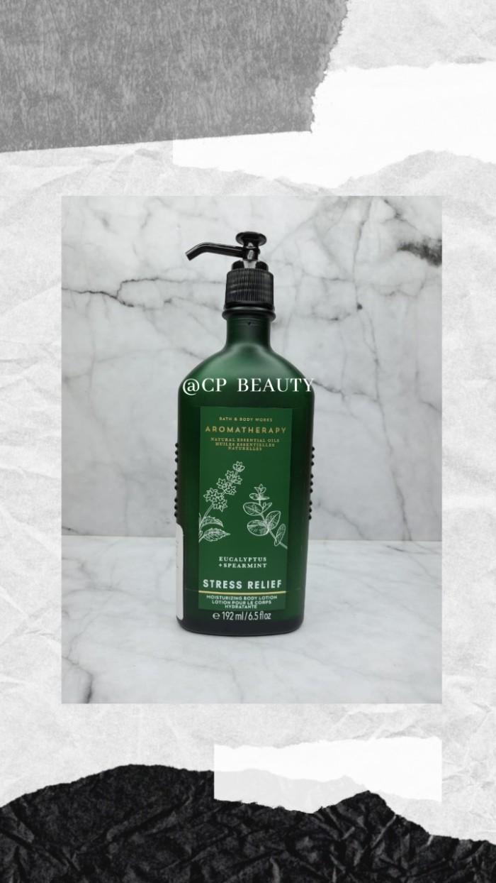 Jual BBW AROMATHERAPY BODY LOTION EUCALYPTUS SPEARMINT 192ML