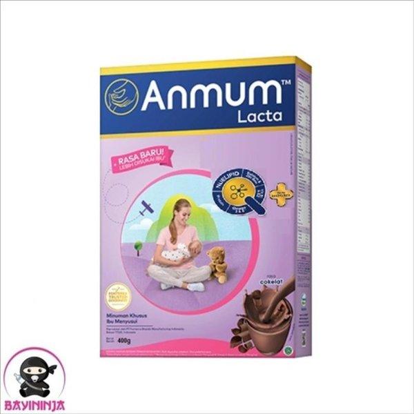 Gambar Ada Anmum Lacta Susu Ibu Menyusui Cokelat Box 400 G dari ismawatikurnia undefined Tokopedia