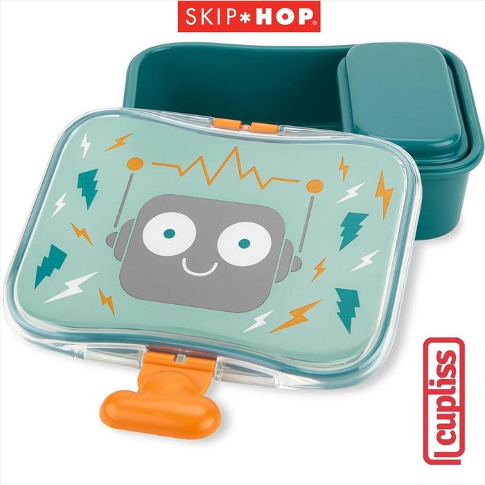 Gambar Skip Hop Zoo Lunch Kit 700 ml 779310 Robot Kotak Makan Skiphop dari Cupliss undefined Tokopedia