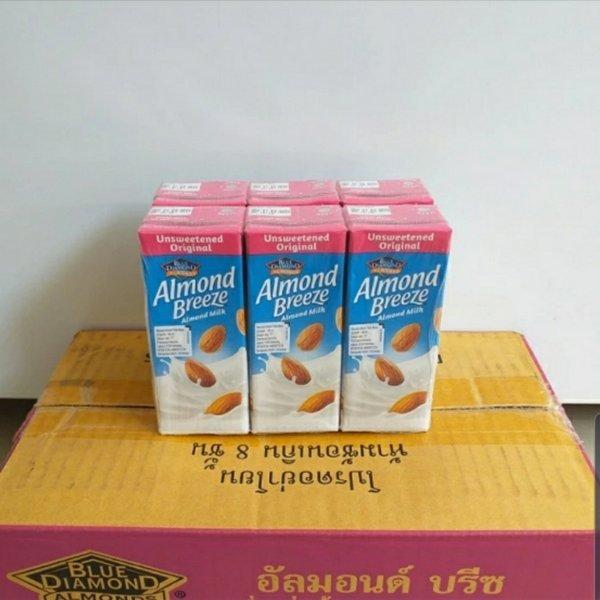 Gambar New Blue Diamond Susu Almond Breeze 180 Ml 1 Dus - Unsweet dari yuniaanggraeni undefined Tokopedia
