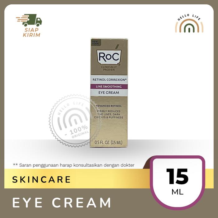 Gambar Promo RoC RETINOL CORREXION EYE CREAM 0.5 fl 15ml Berkualitas dari karisma_store undefined Tokopedia